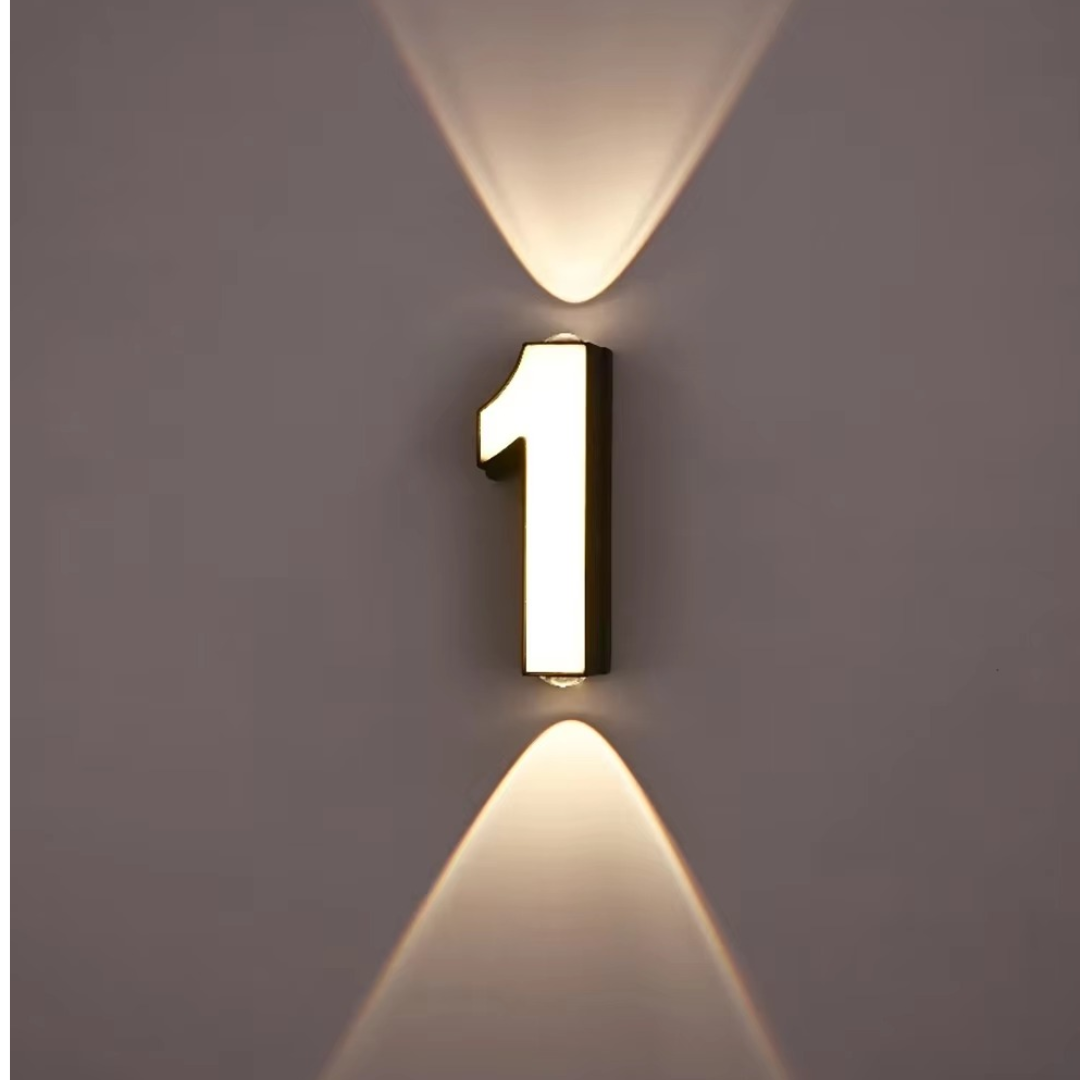 IllumiHouse LED Numeri Civici - Illumina Il Tuo Stile Casa