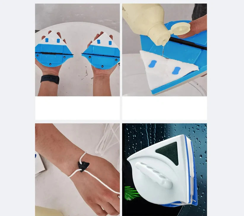 ClearMag Pulisci Finestra Magnetico – Innovativo e Sicuro per Finestra Senza Striature