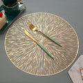 NebulaGlow™ Sets de table pour dîner | Sets de table élégants au design galaxie | Résistants à la chaleur et antidérapants, décoration de table