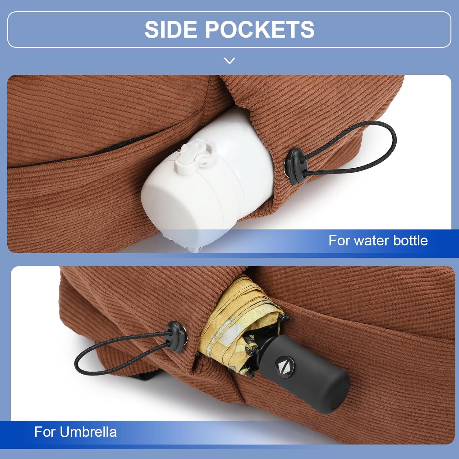 Borsa leggera e idrorepellente per laptop e viaggi con compartimenti organizzati