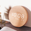 Svenna Digital Wall Clock | Scandinavian Minimalist Design