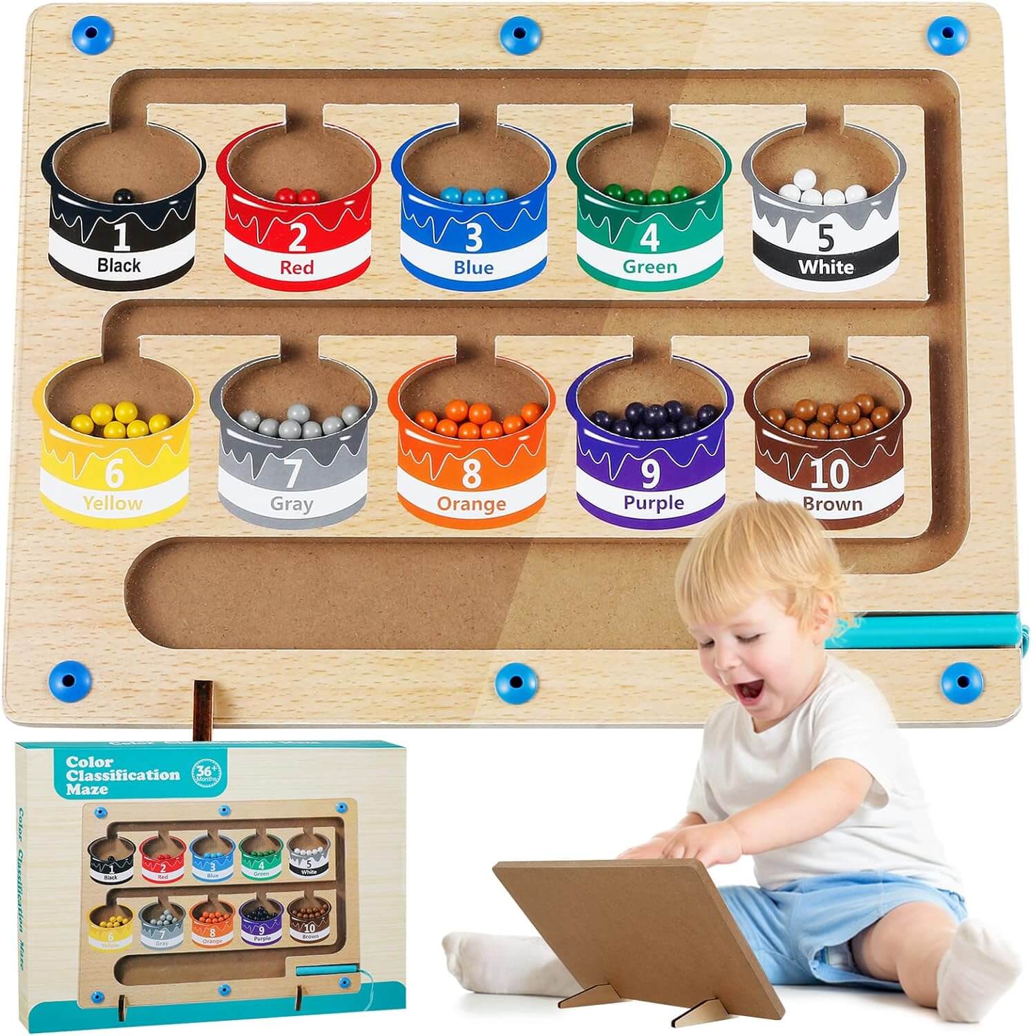 Labirinto Magnetico per Telefono e Colori – ColorMaze