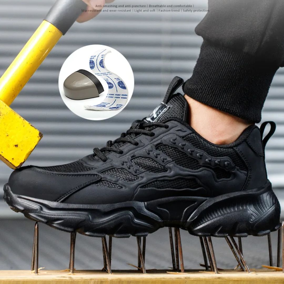 Scarpe da Lavoro Indistruttibili con Punta in Acciaio - Sicurezza e Comfort