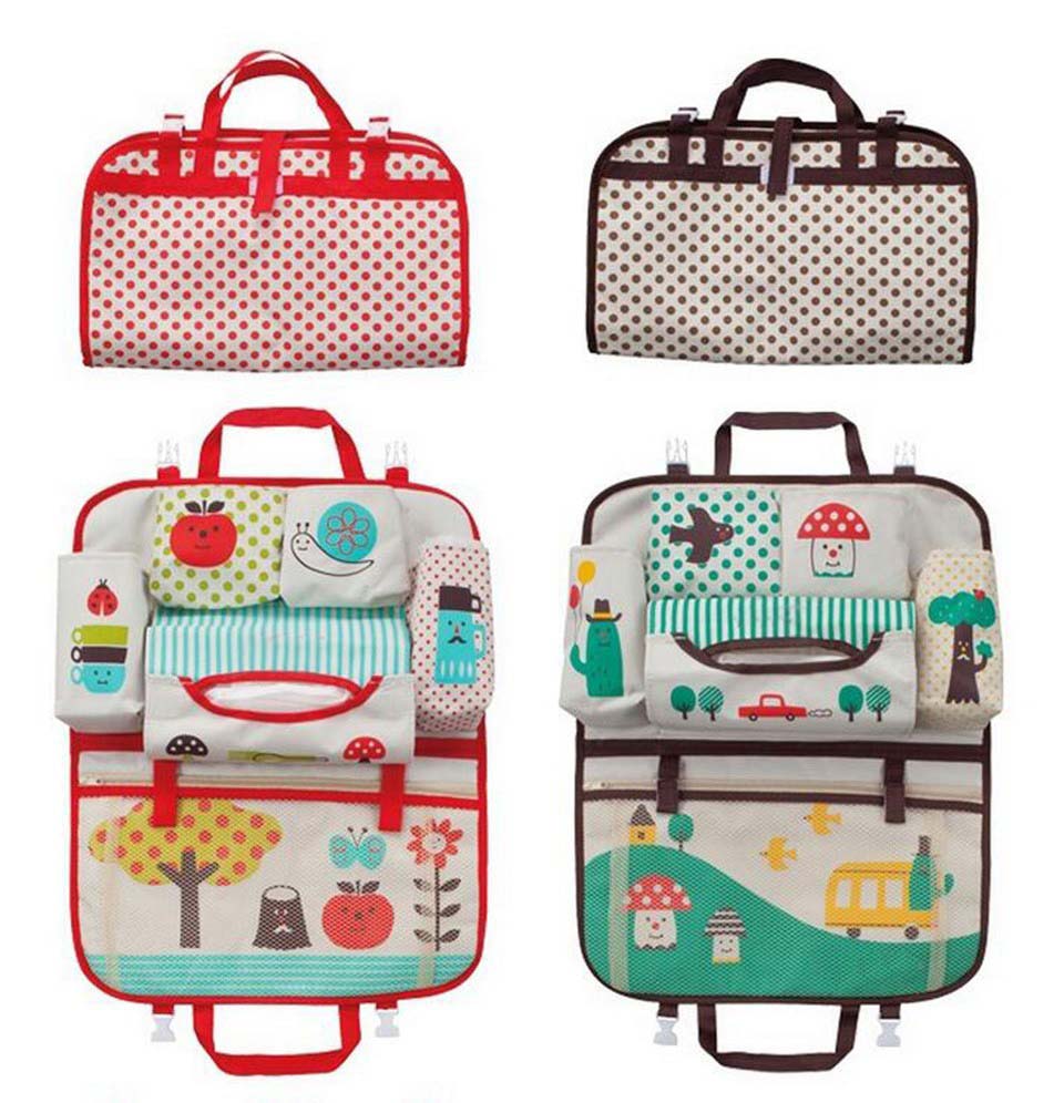 Organizzatore per Auto per Bambini con Supporto per Tablet e Bottiglia – Back Buddy (Compra 1, Prendi 1 Gratis)