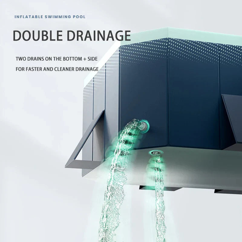 Piscina Pieghevole per Bambini – Robusta e Facile da Installare