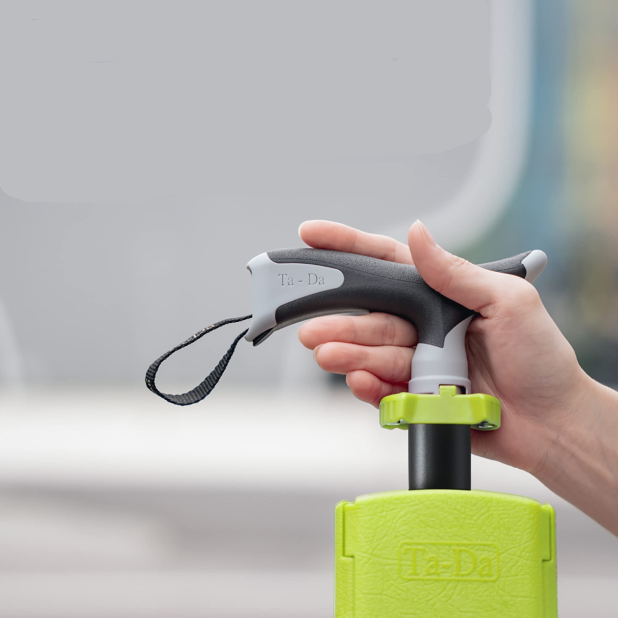 CrutchSeat - Sgabello pieghevole per comfort - leggero e portatile