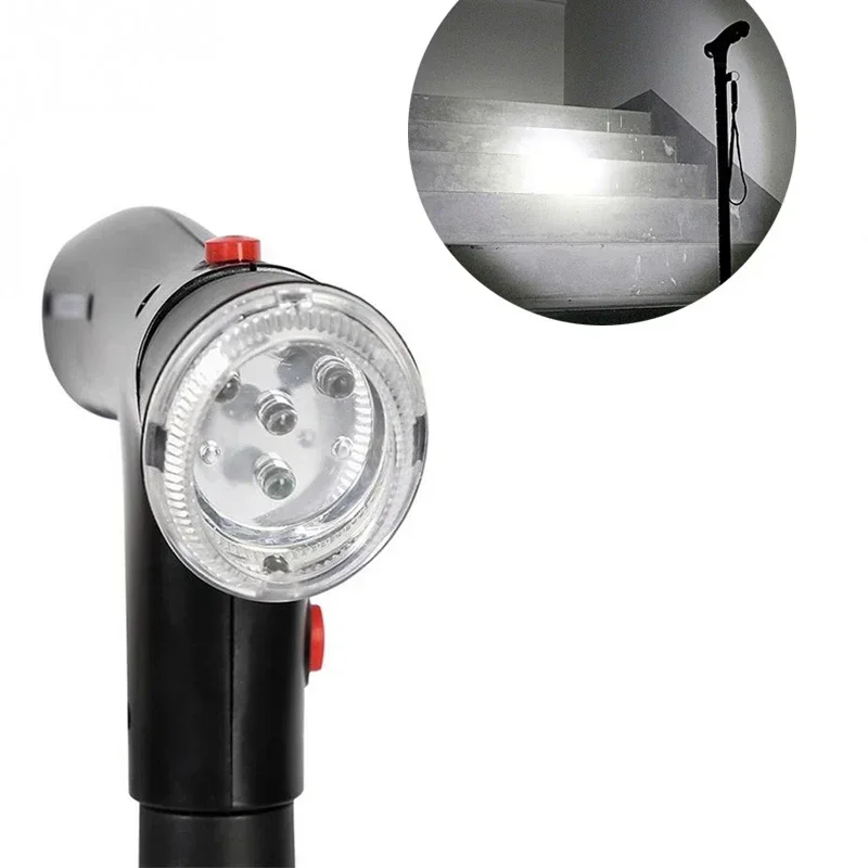 Bastone da Passeggio Pieghevole con Illuminazione LED - Sicuro e Compatto