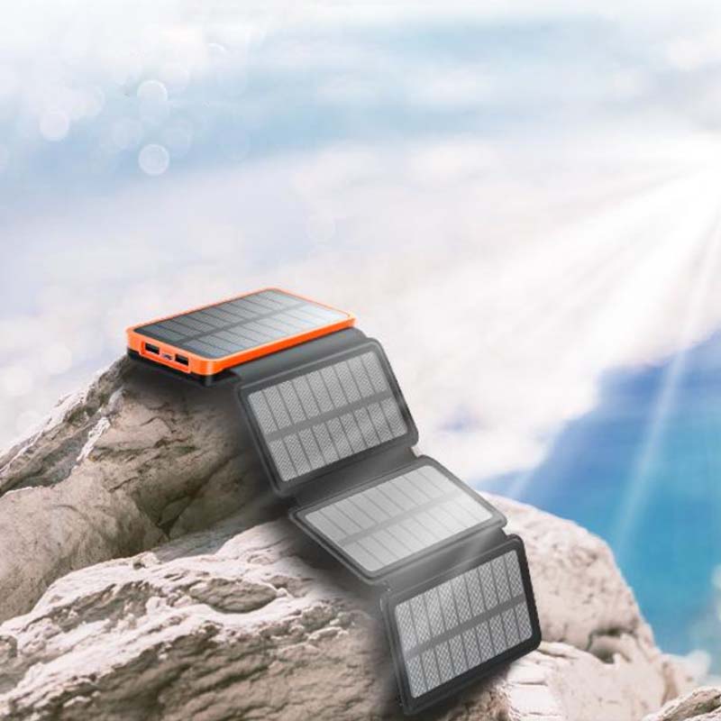 Powerbank Solare Pieghevole - Impermeabile & Potente