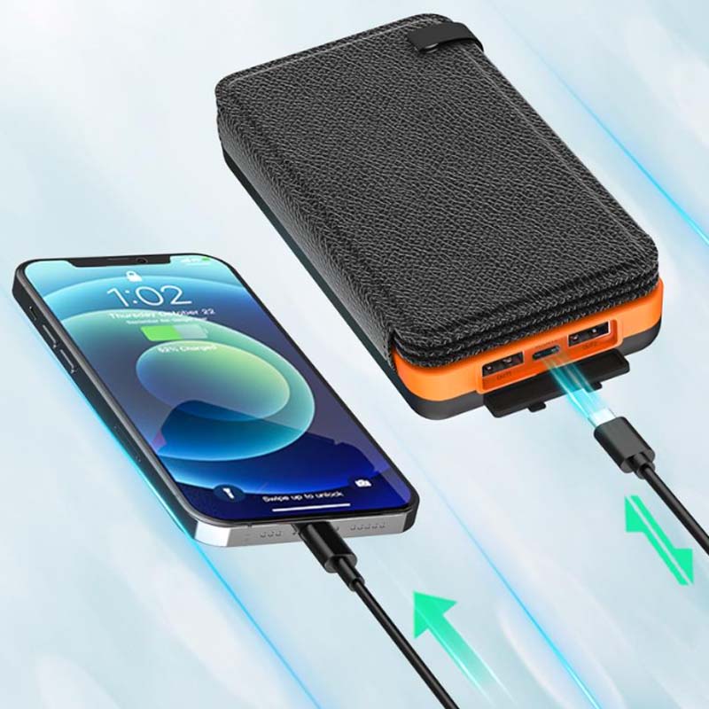 Powerbank Solare Pieghevole - Impermeabile & Potente