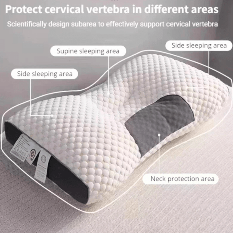 Cuscino Ortopedico - Supporto Contro il Dolore alla Schiena e al Collo