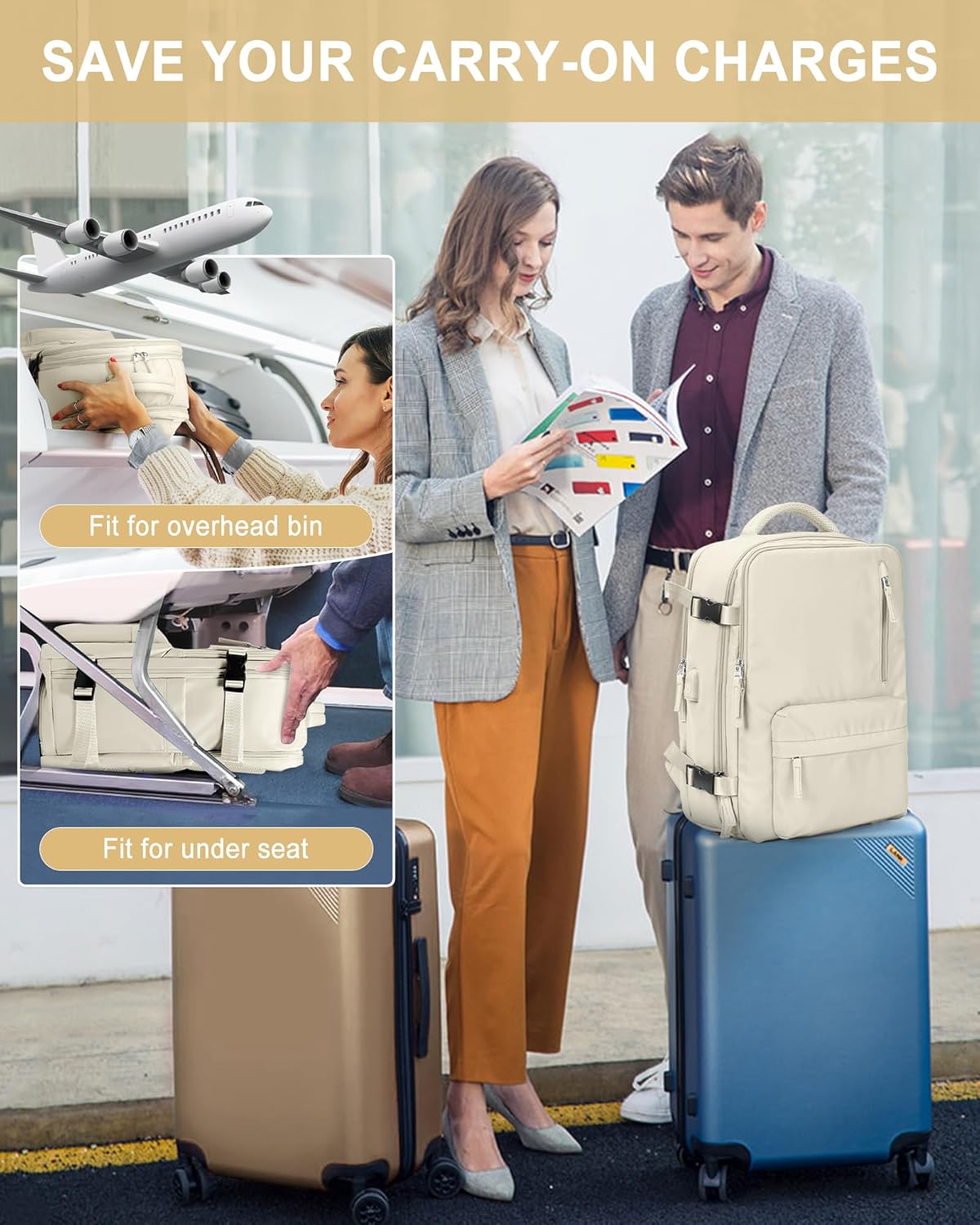 Borsa per Laptop a Multi-scomparti con Cinghia Regolabile