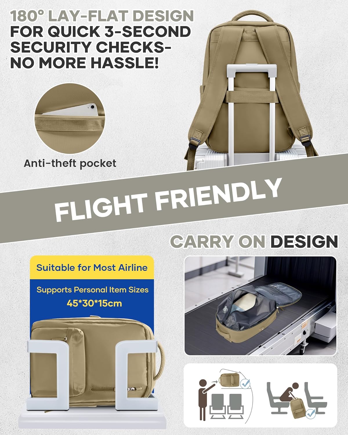 Borsa per Laptop a Multi-scomparti con Cinghia Regolabile