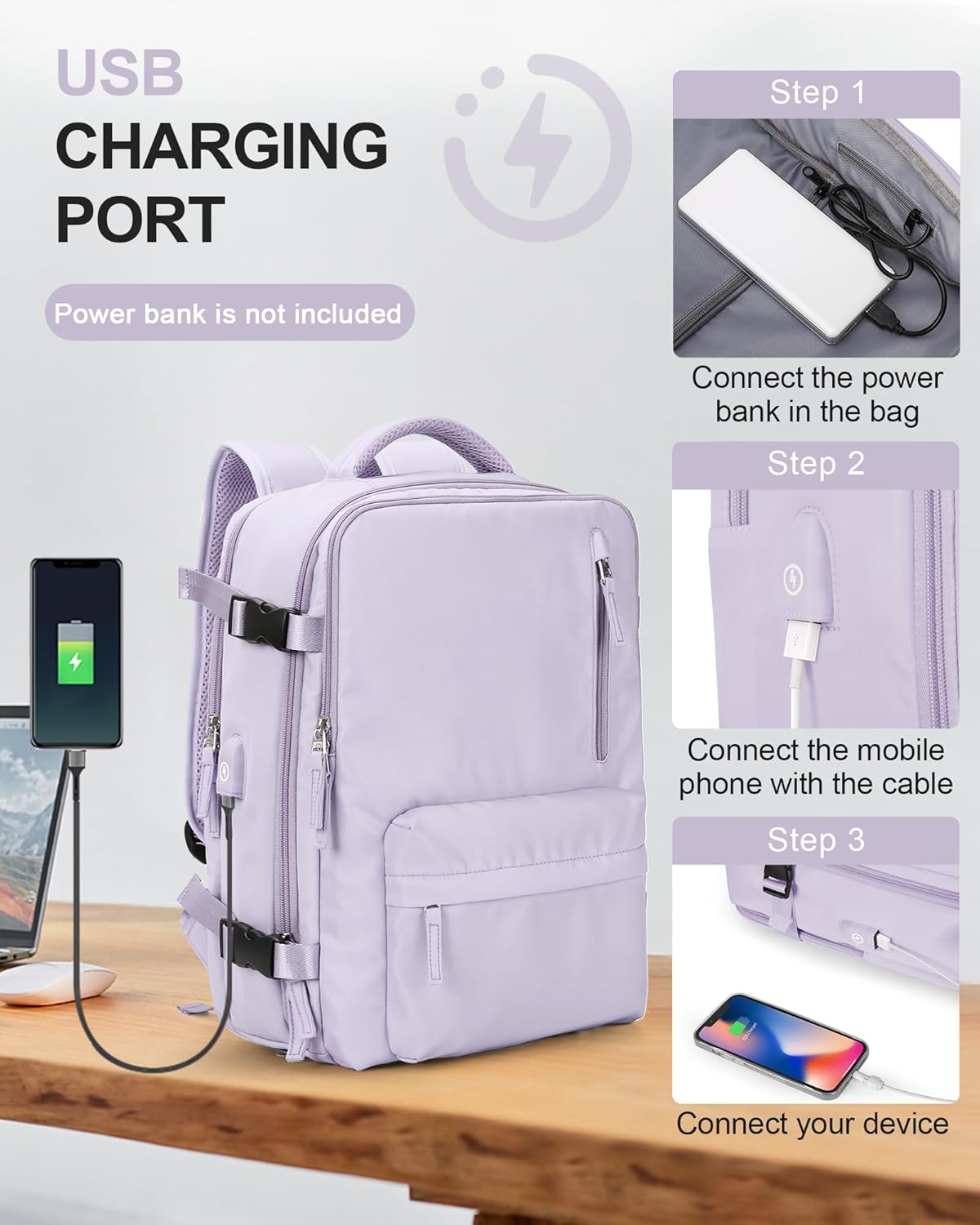 Borsa per Laptop a Multi-scomparti con Cinghia Regolabile