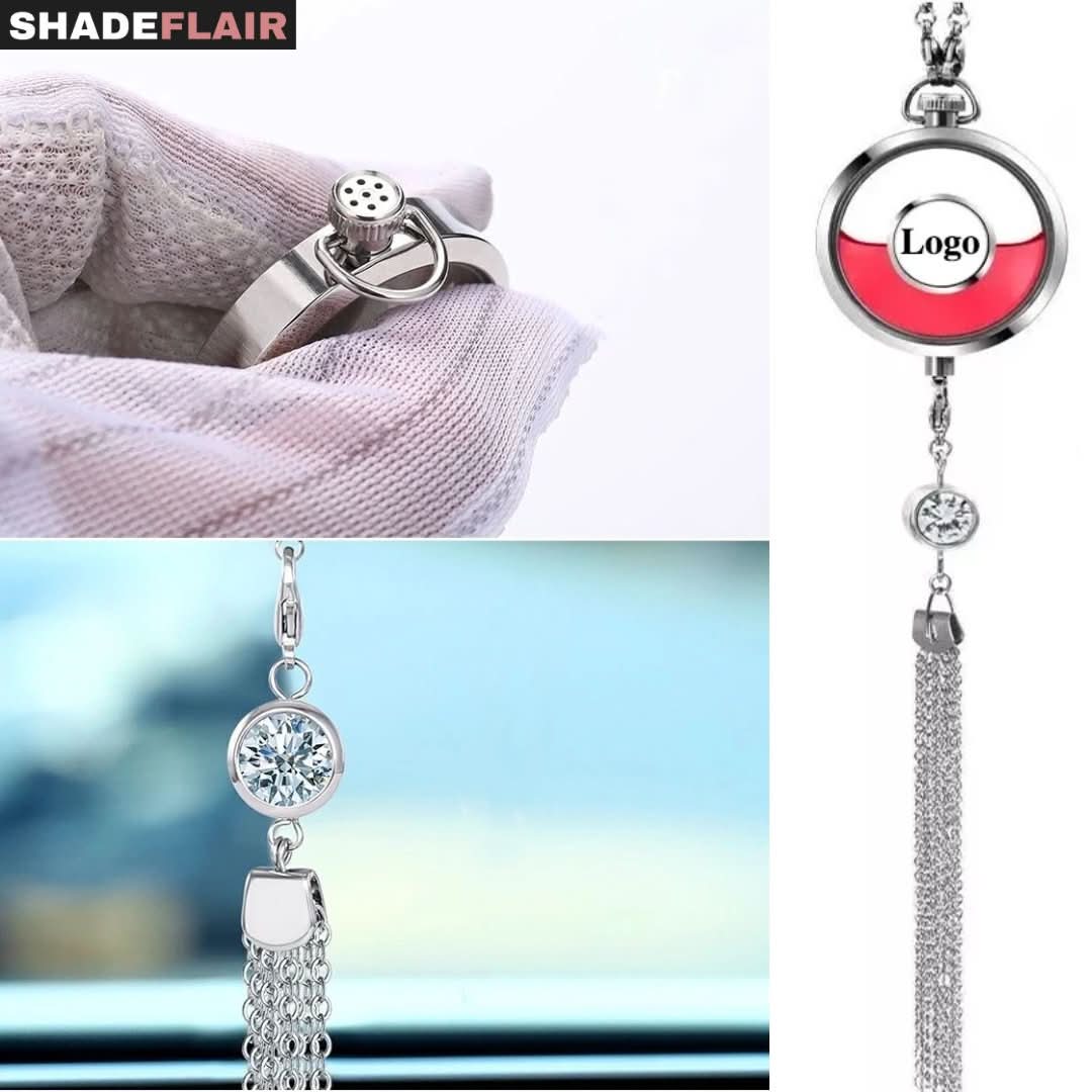 Profumo Personalizzato per Auto a Forma di Pendente - ScentRide