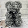 PetalCuddle Orso Rosa Eterno | Peluche romantico di fiori artificiali per la Festa della Mamma e celebrazioni