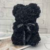 PetalCuddle Orso Rosa Eterno | Peluche romantico di fiori artificiali per la Festa della Mamma e celebrazioni