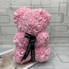 PetalCuddle Orso Rosa Eterno | Peluche romantico di fiori artificiali per la Festa della Mamma e celebrazioni