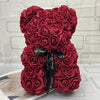 PetalCuddle Orso Rosa Eterno | Peluche romantico di fiori artificiali per la Festa della Mamma e celebrazioni
