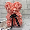 PetalCuddle Orso Rosa Eterno | Peluche romantico di fiori artificiali per la Festa della Mamma e celebrazioni