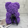 PetalCuddle Orso Rosa Eterno | Peluche romantico di fiori artificiali per la Festa della Mamma e celebrazioni