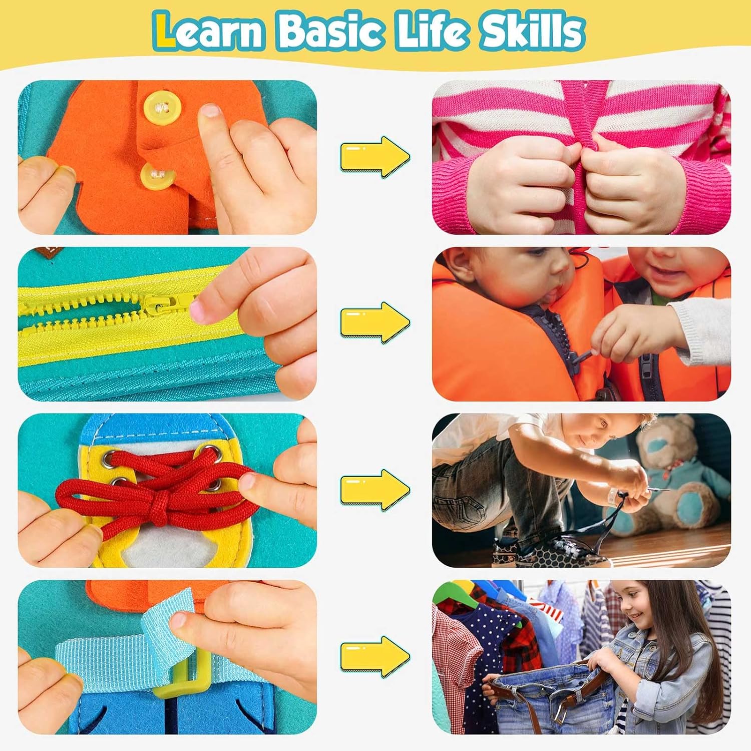 Giocattolo Montessori Tavola da Spingere per Bambini - Educativo