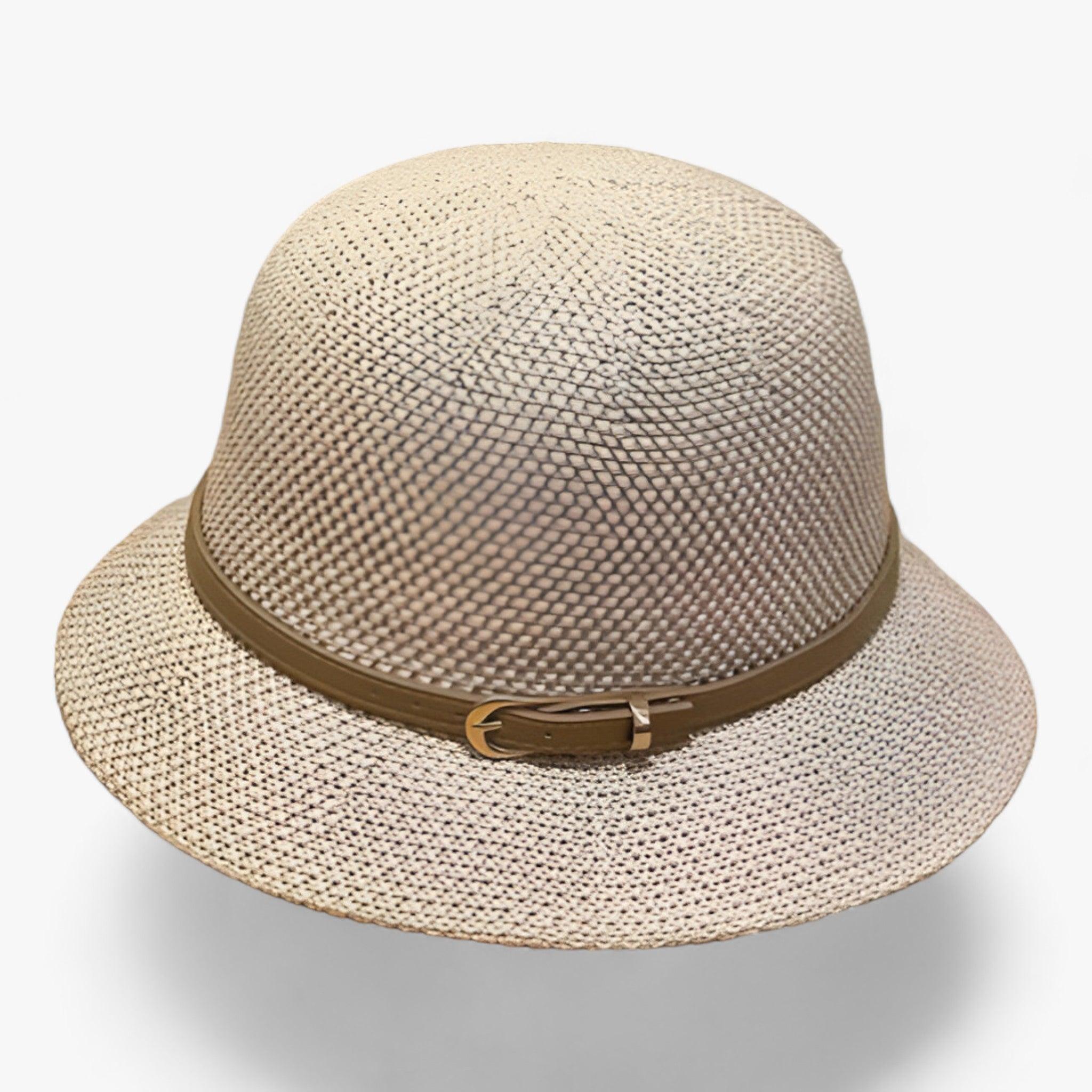 Cappello da sole pieghevole in lino da donna – Luma
