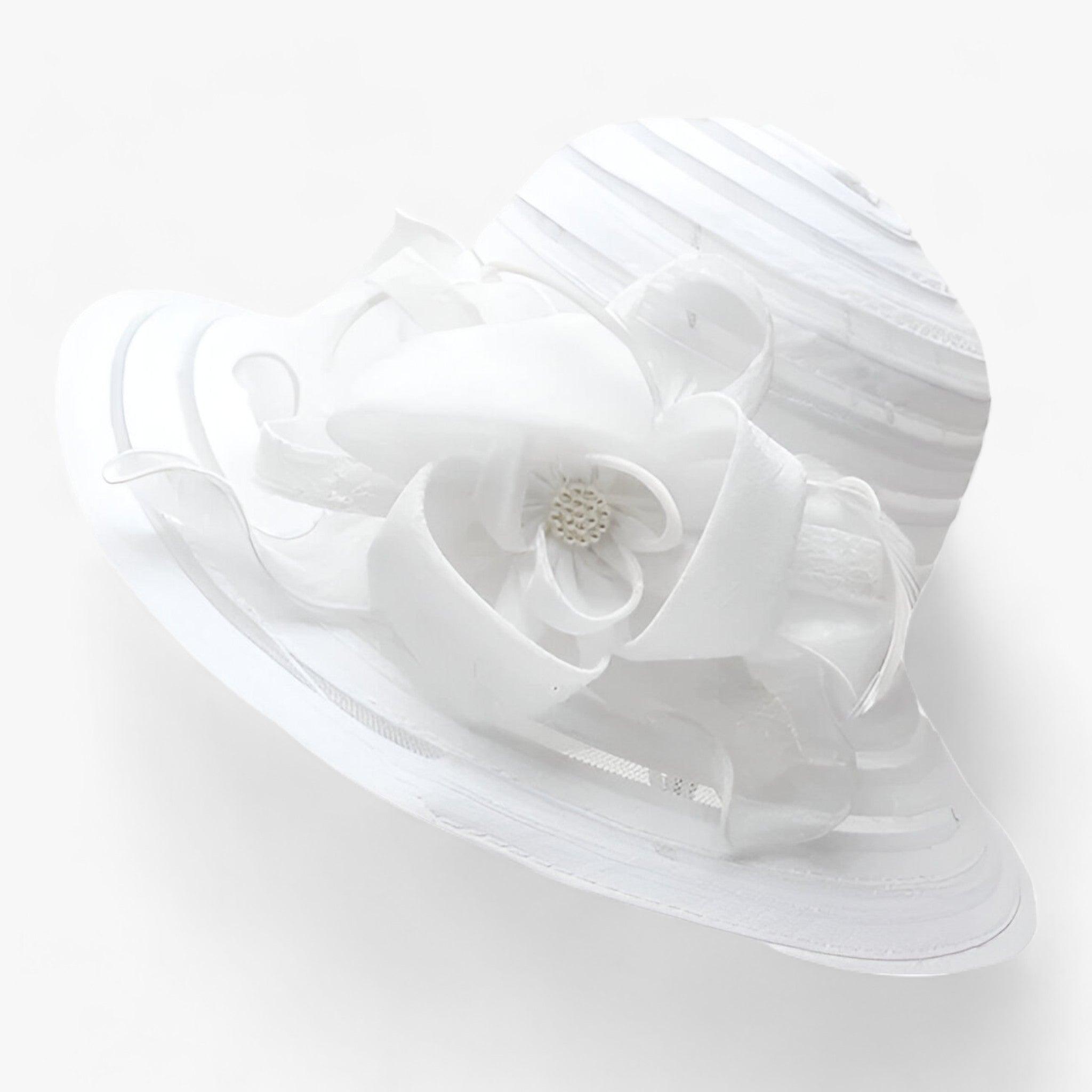 Elegante Cappello da Sole da Donna in Organza – Mirielle