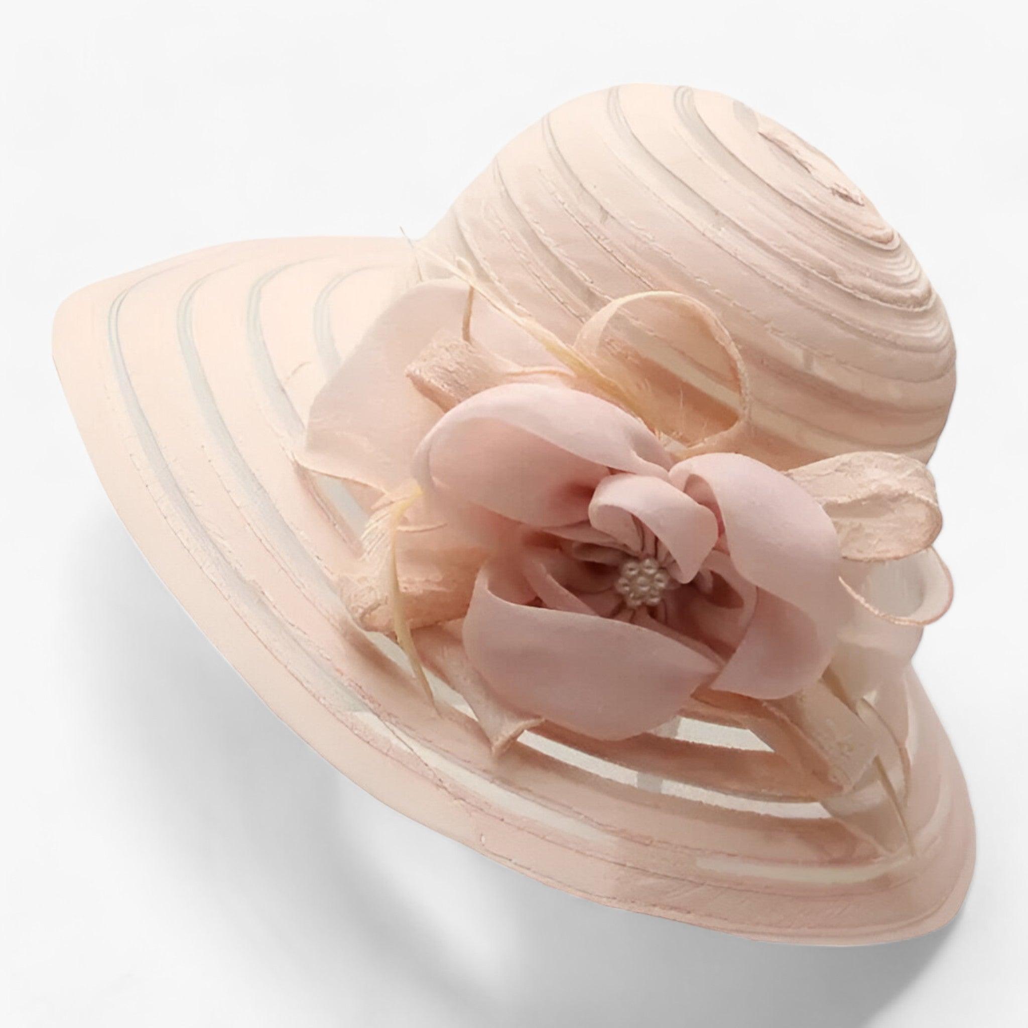 Elegante Cappello da Sole da Donna in Organza – Mirielle