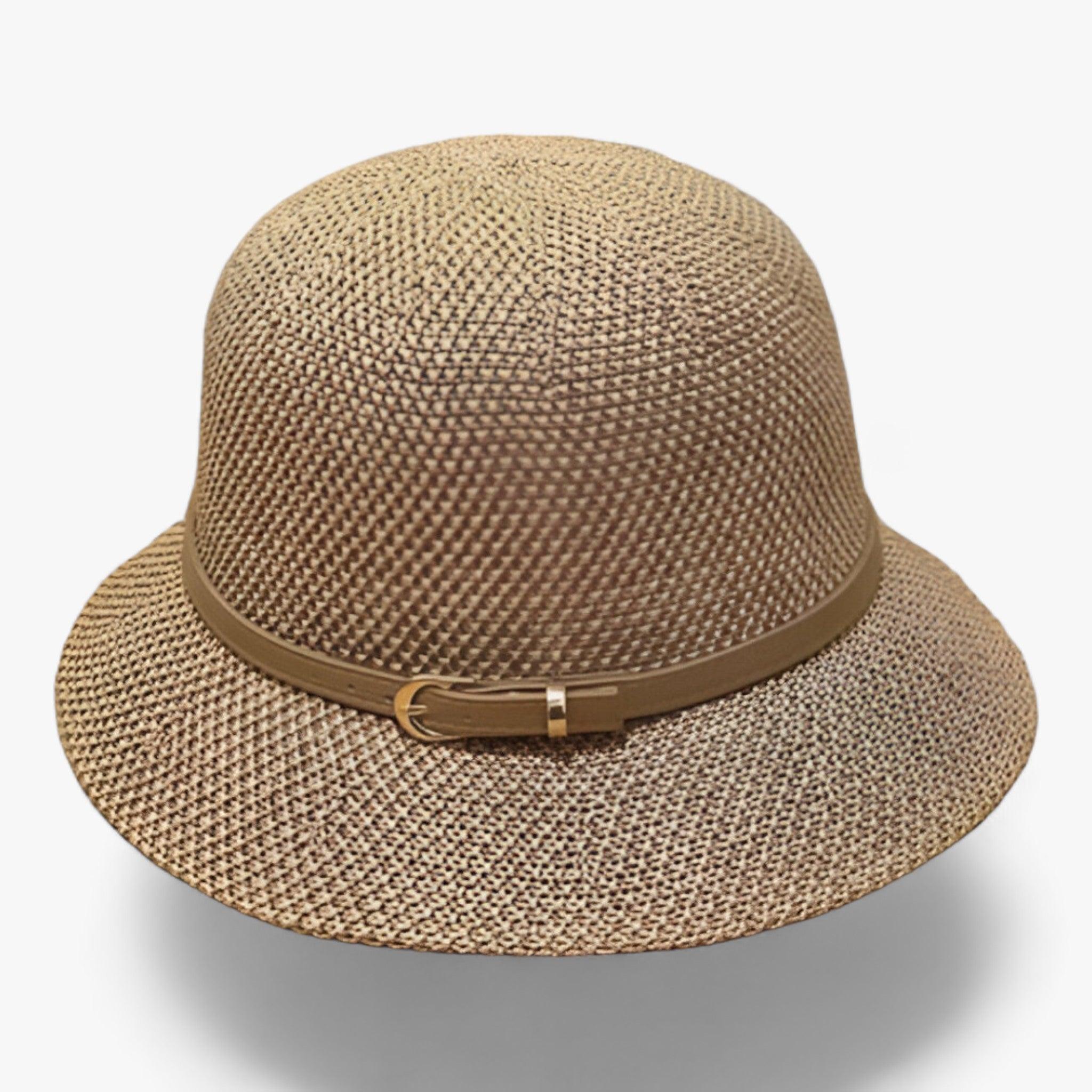 Cappello da sole pieghevole in lino da donna – Luma