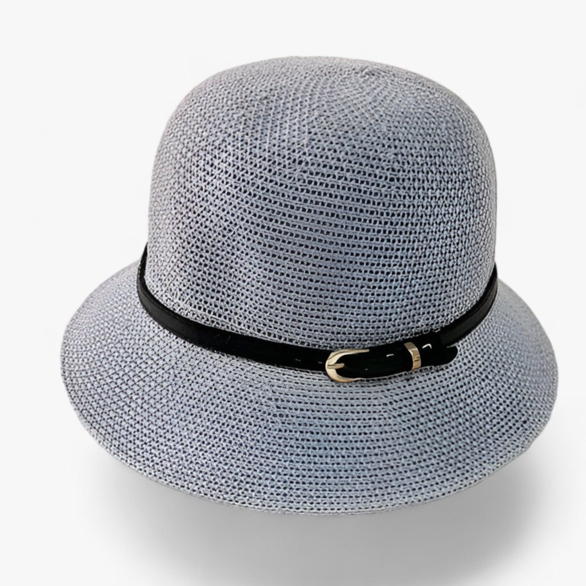 Cappello da sole pieghevole in lino da donna – Luma