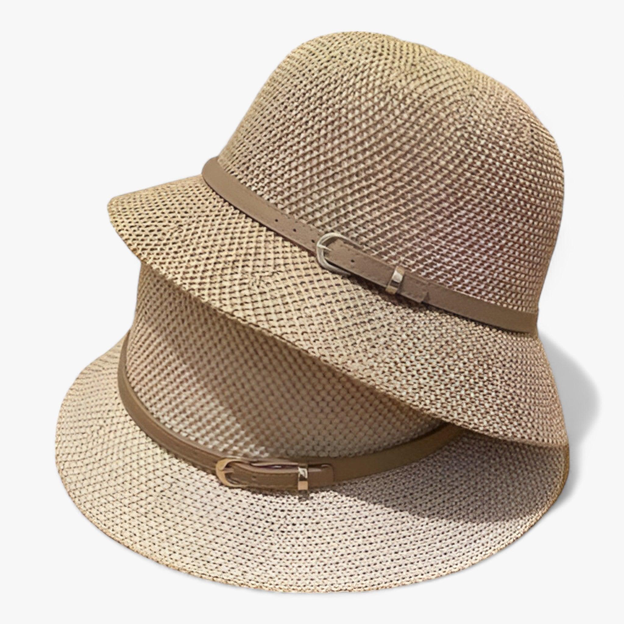 Cappello da sole pieghevole in lino da donna – Luma