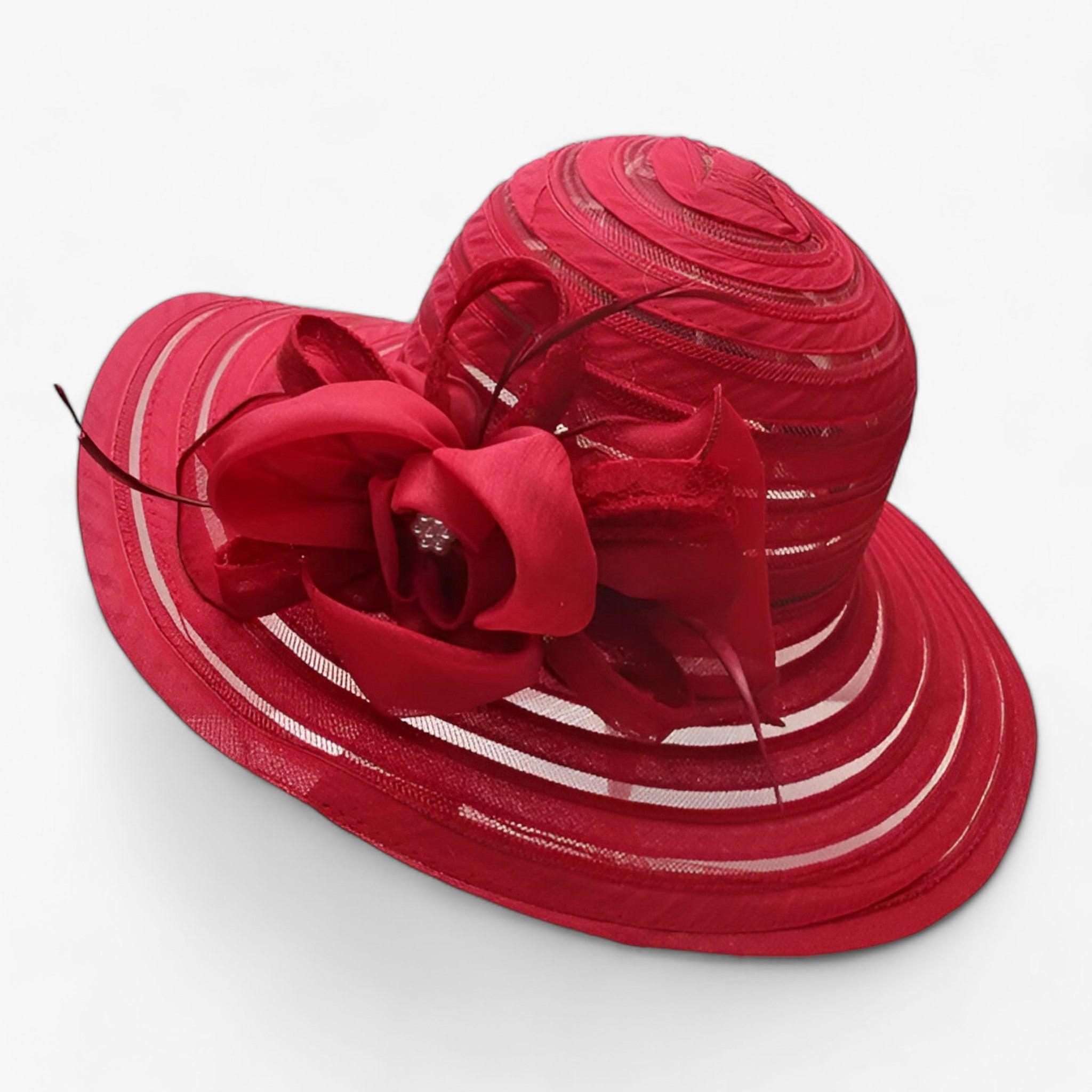Elegante Cappello da Sole da Donna in Organza – Mirielle