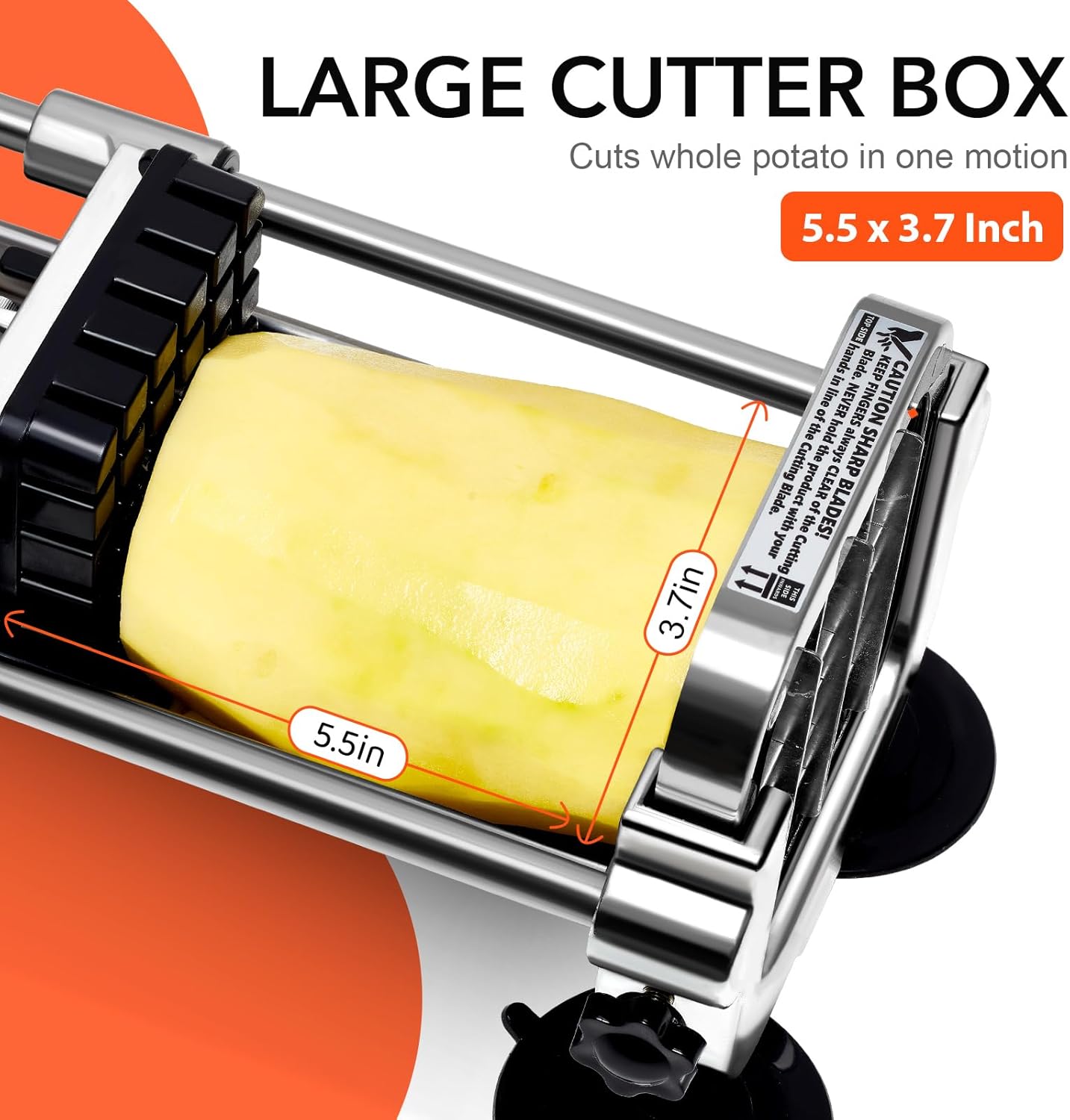 Premium Tagliapatate - Acciaio Inossidabile Durevole | Coltelli Versatili