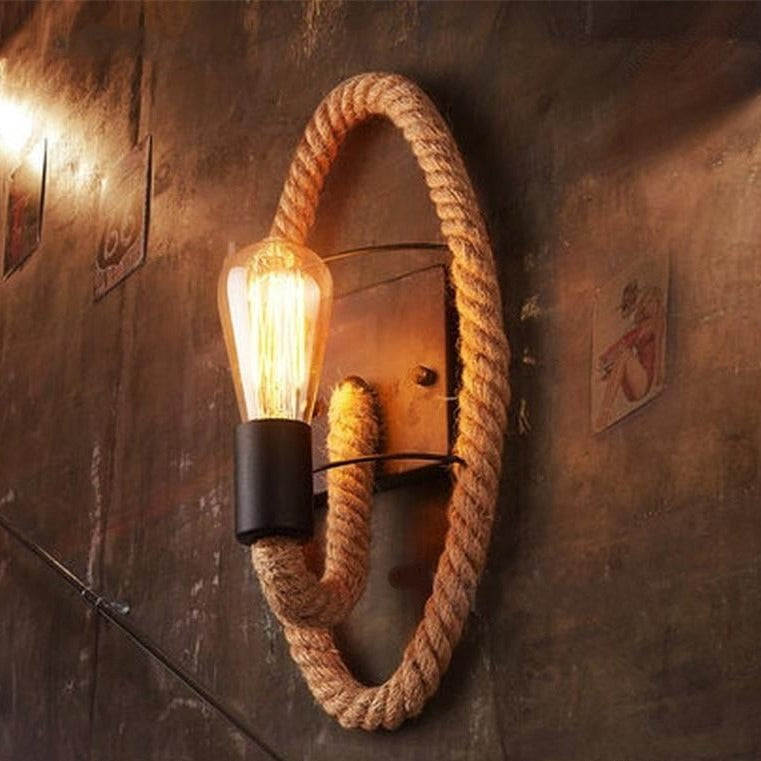 Lampada da Parete Vintage – RusticRope