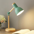 Lampe de table avec finition en bois de style nordique