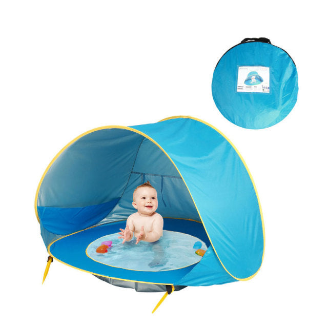 Tenda per Bambini con Protezione UV e Mini Piscina – SunShell