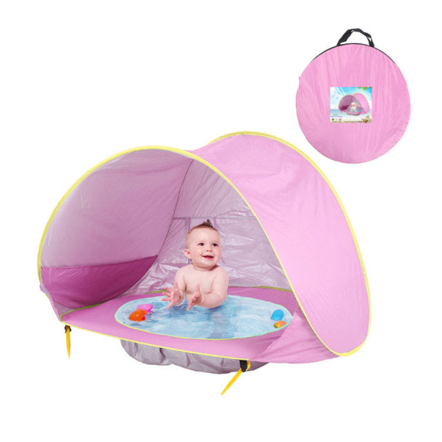 Tenda per Bambini con Protezione UV e Mini Piscina – SunShell