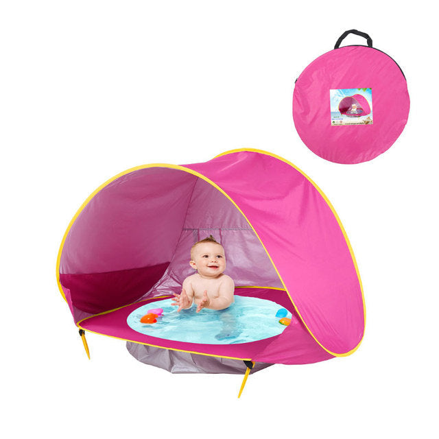 Tenda per Bambini con Protezione UV e Mini Piscina – SunShell