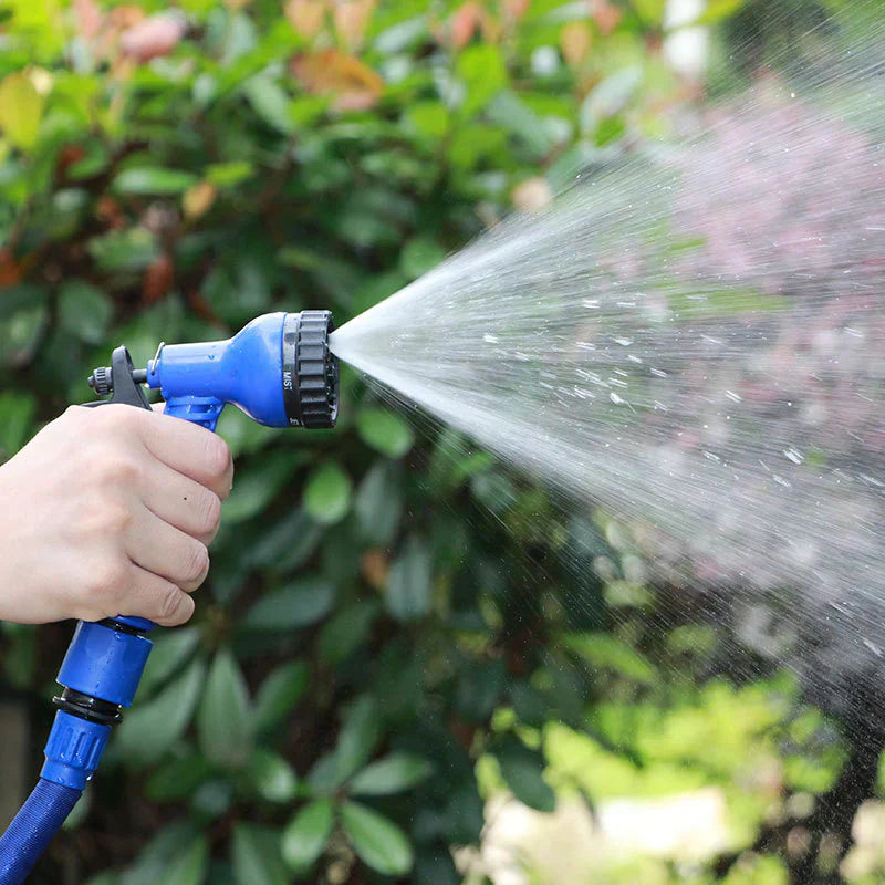 Tubo da Giardino Espandibile con Ugello Spray – FlexaFlow