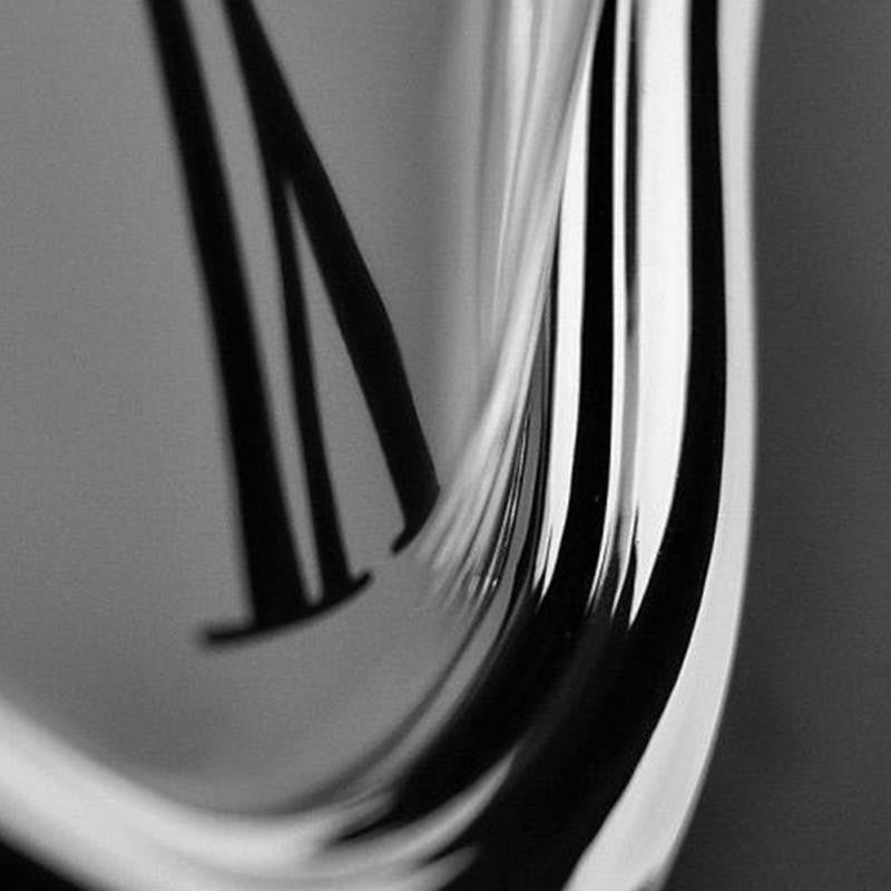 GlamourTick Orologio Melting | Orologio surreale ispirato a Salvador Dali con design fluido ipnotico