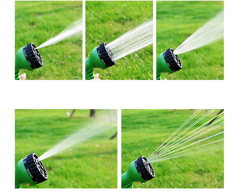 Tubo da Giardino Espandibile con Ugello Spray – FlexaFlow