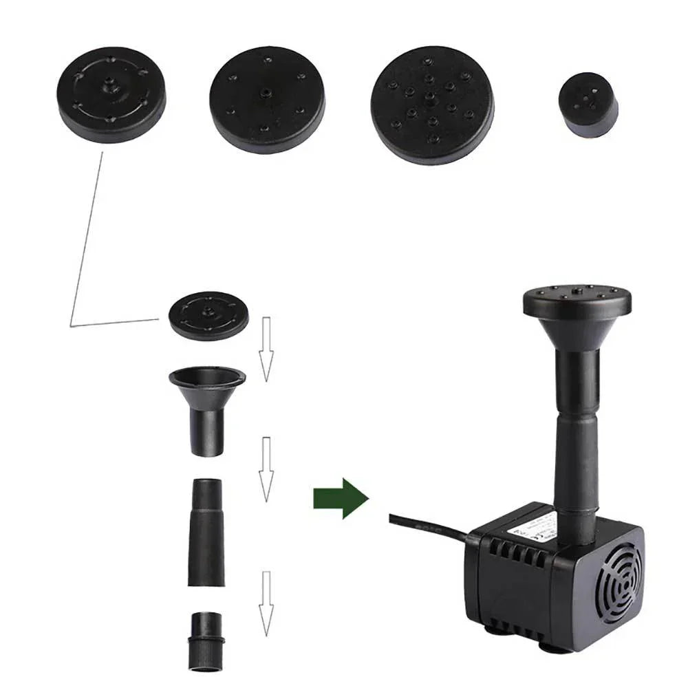 Fontana Solare per Laghetto e Abbeveratoio – Solaflow