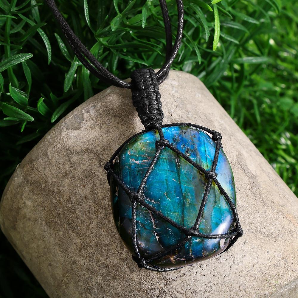 Collana in Labradorite Drakenhart - Astrid
