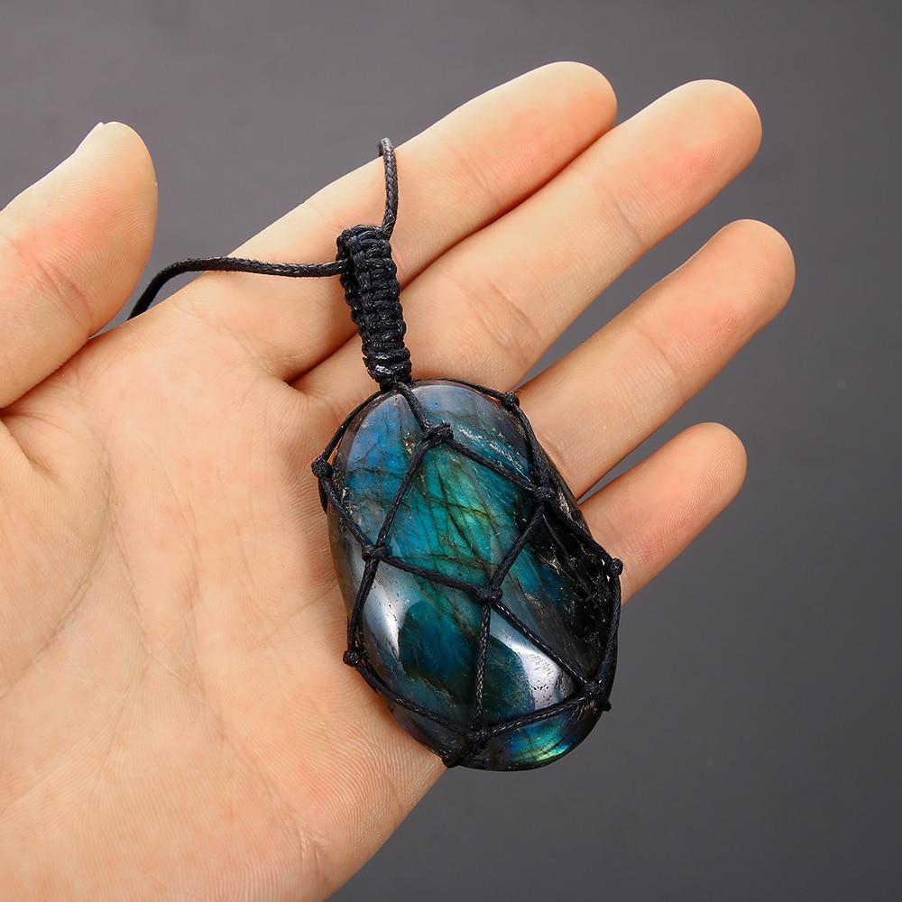 Collana in Labradorite Drakenhart - Astrid