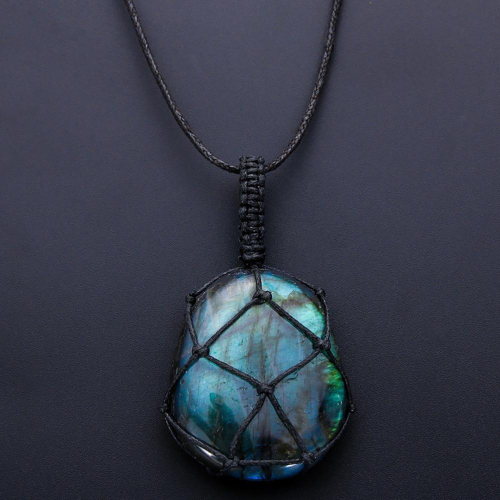 Collana in Labradorite Drakenhart - Astrid