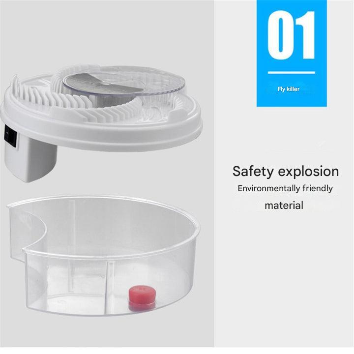 Dispositivo Elettrico per Cattura Mosche con Sistema Rotante – BuzzTrap