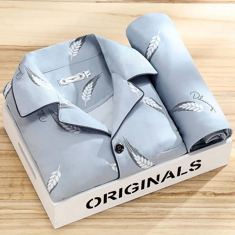 Set Pigiama con Camicia | Chiusura a Bottone per Comfort e Stile