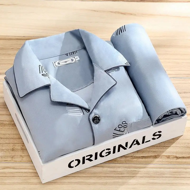 Set Pigiama con Camicia | Chiusura a Bottone per Comfort e Stile