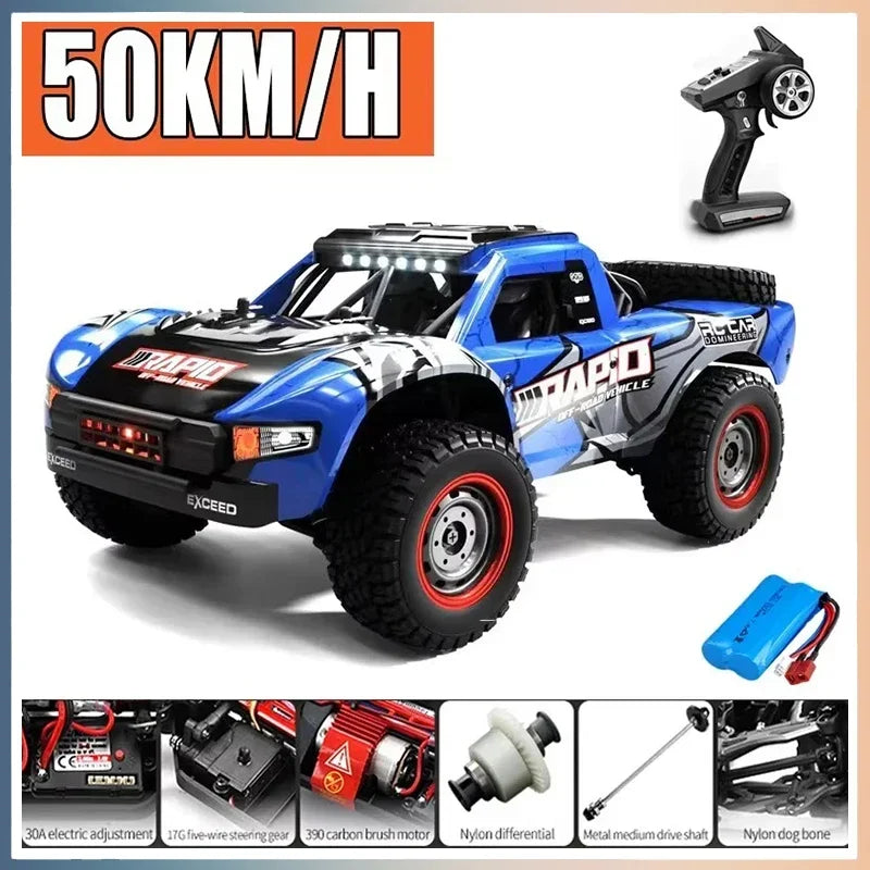 RC Monstertruck - 1:16 - 70KM/U | Motore Senza Spazzole | Giocattolo Drift
