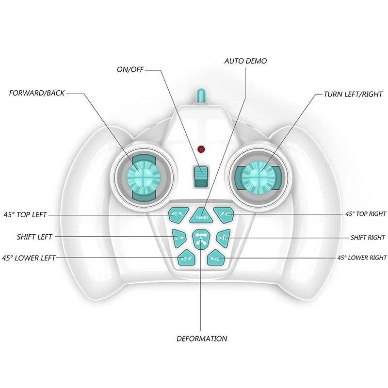 Auto da Gioco Doppio Lato Controllata a Mano